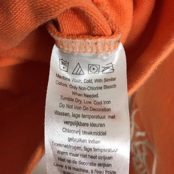 Harley-Davidson orange hoodie HD zipper embroider - Picture 8 of 8